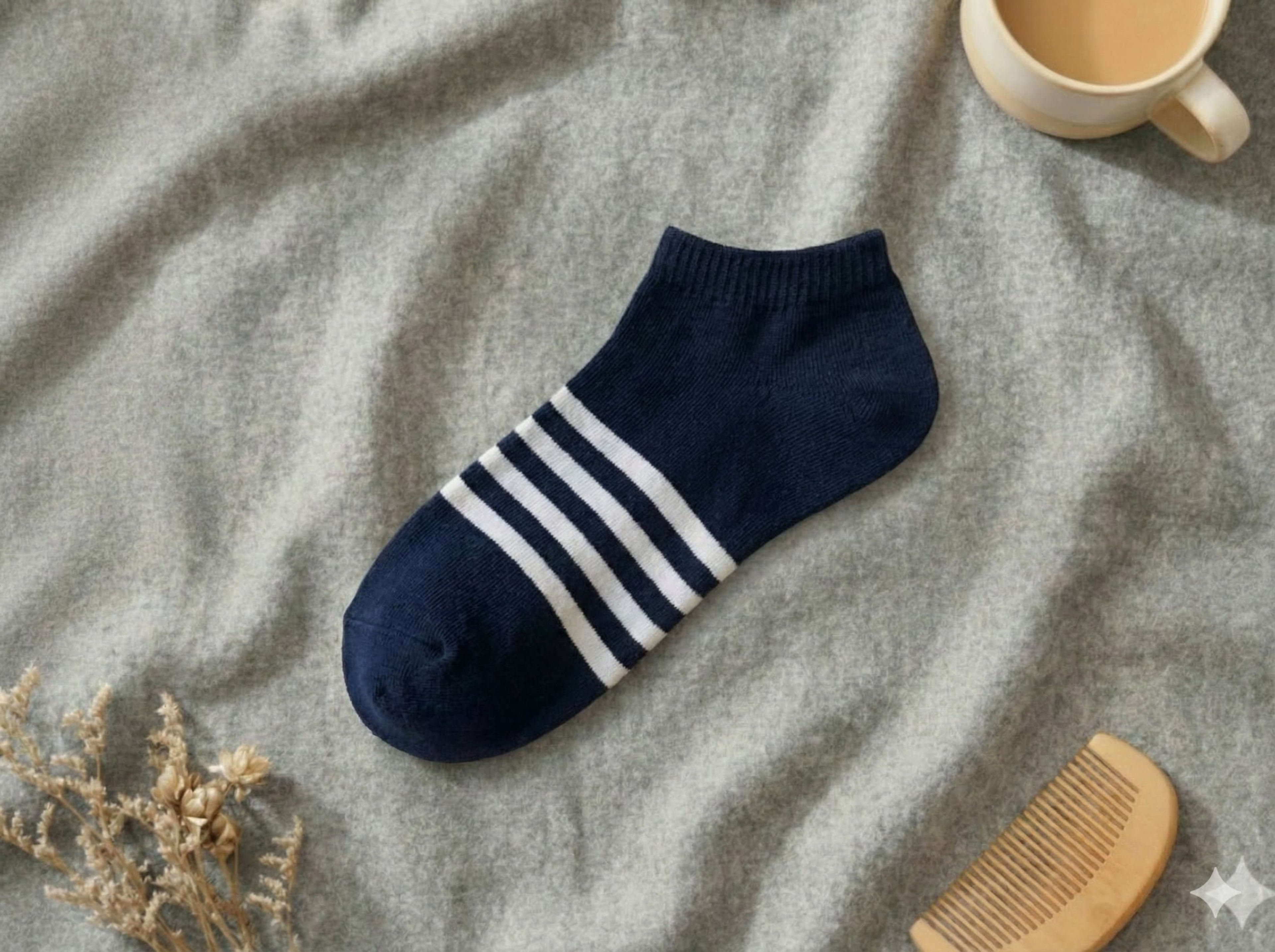 جوارب قصيرة مخططة  thumbnail 6