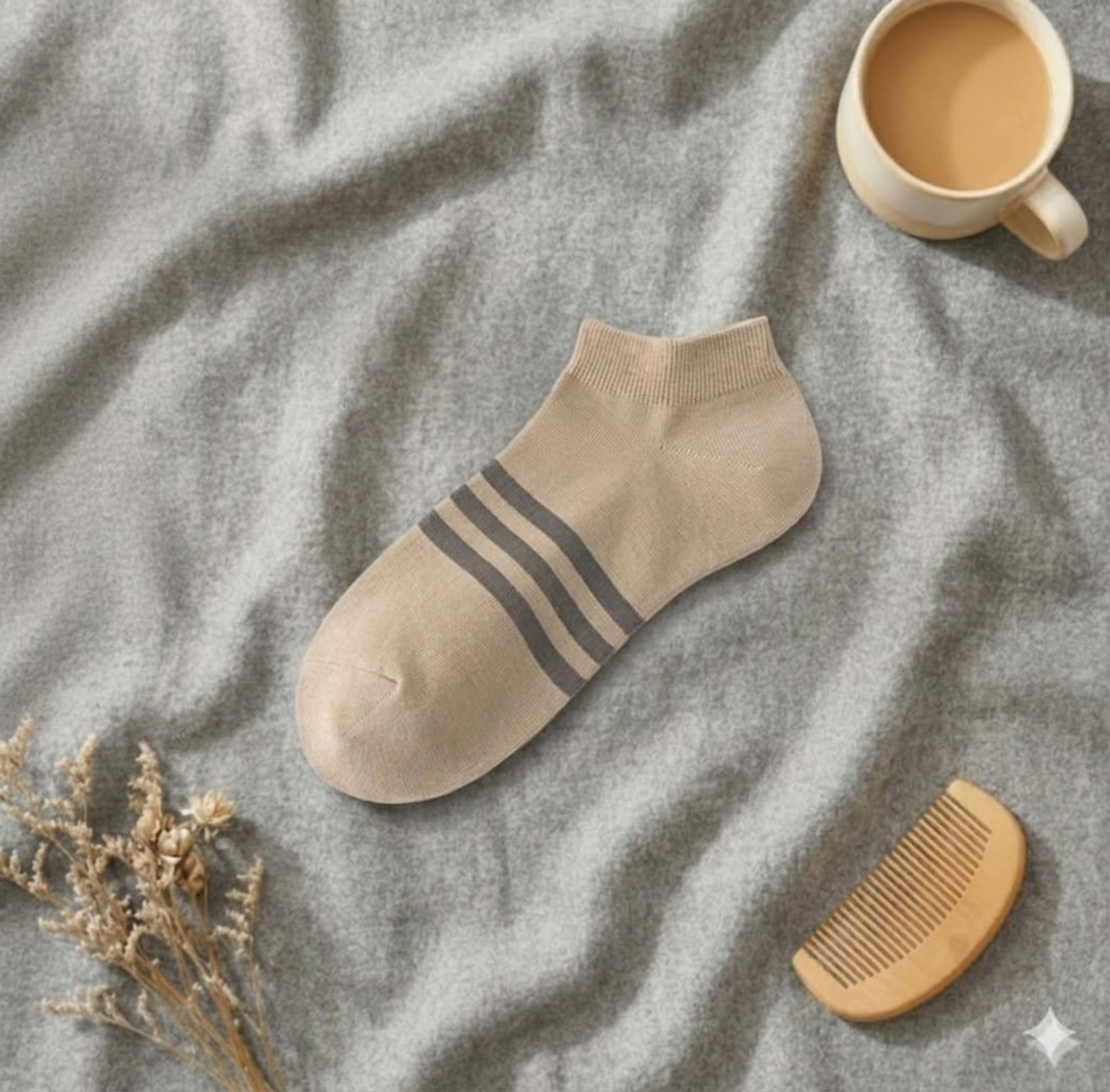 جوارب قصيرة مخططة  thumbnail 4