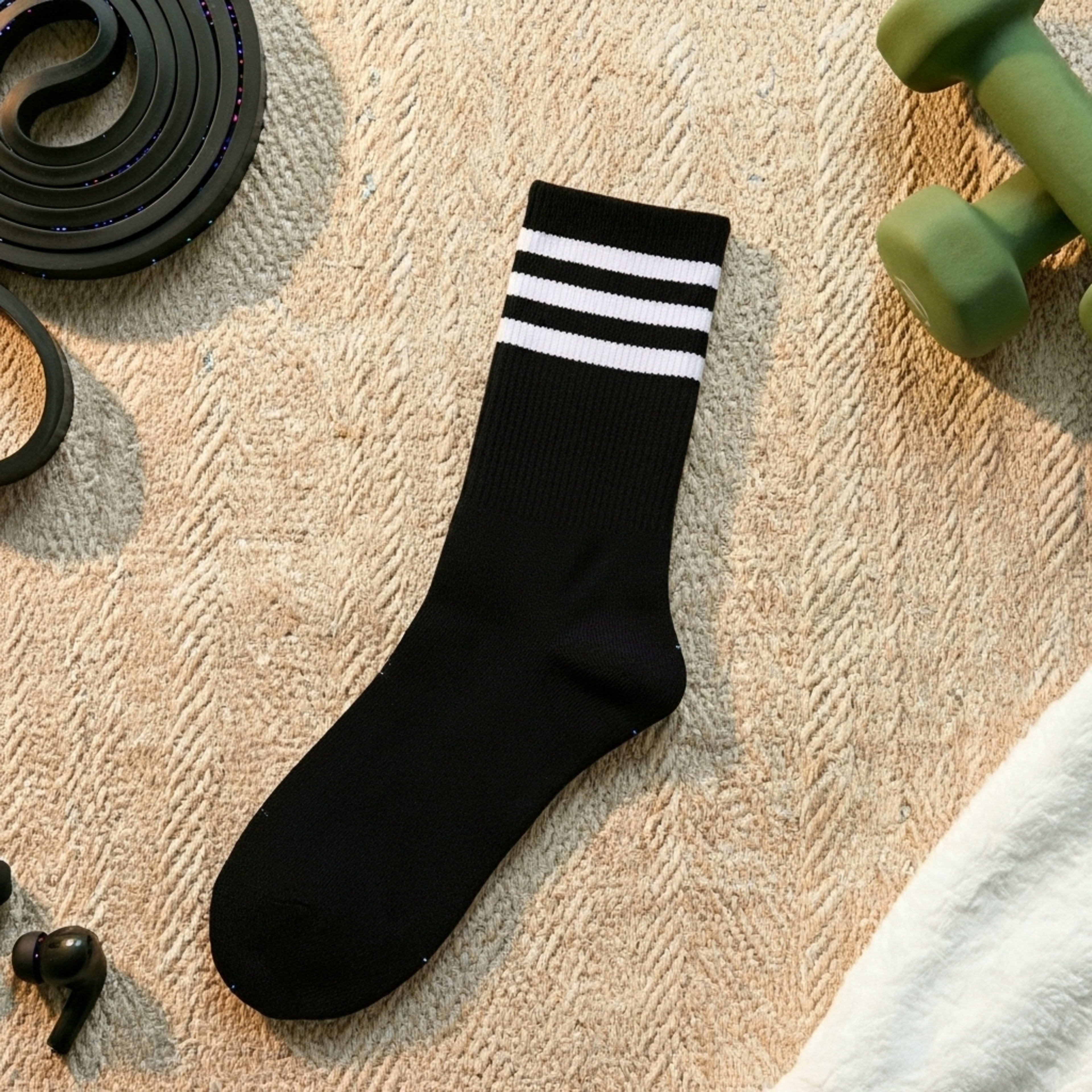 جوارب مخططة طويلة thumbnail 3